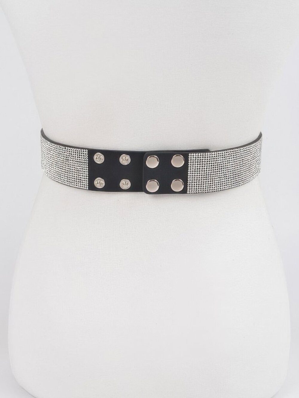 Plus Size Rhinestone Belt - Picture 3 of 4